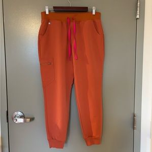 Figs Scrubs Limited Edition Terracotta Zamora Jogger Scrub Pants